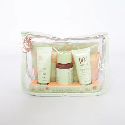 Skincare set (Green, Transparent) from Pixi