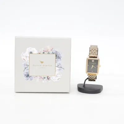 Wristwatch (Gold, Black) from Olivia Burton