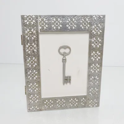 Nyckelskåp (Vit, Grå)