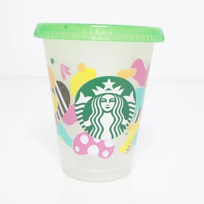 Koffiebeker (Transparant, Meerkleurig) van Starbucks