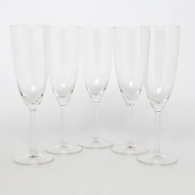 Champagneglas (Transparant)