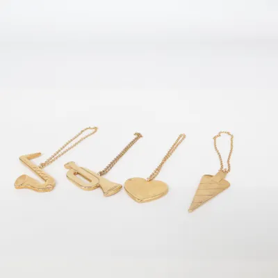 Hänge (Guldfärgad) från Georg Jensen Okänd metall
