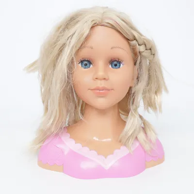 Visagie mannequin (Geel, Roze)