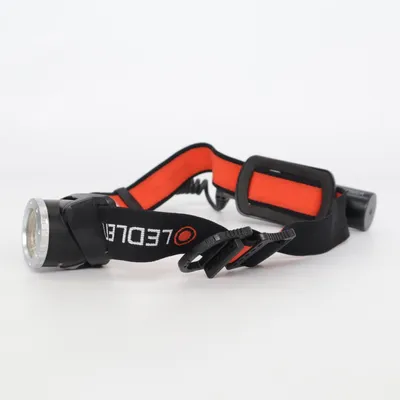 Forlygte (Sort, Orange) fra Led Lenser