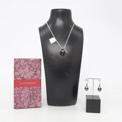 Jewelry set (Silver, Black, Gold) from Lucky Brand Unknown metal, Plastic