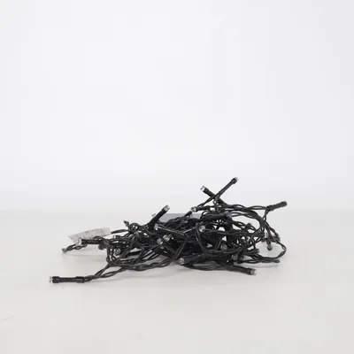 String lights (Black) from Biltema