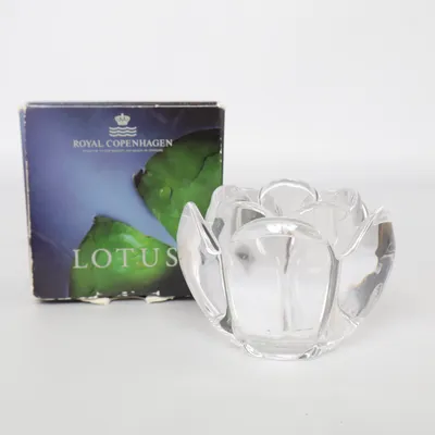 Ljuslykta (Transparent) från Royal Copenhagen