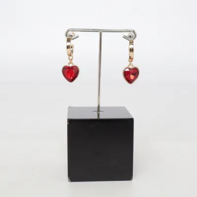 Örhängen (Röd, Guldfärgad) från Choise by Heart Okänd metall