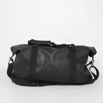 Weekendtas (Zwart) van Rains Polyester, Polyurethaan
