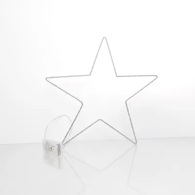 Juldekoration (Silverfärgad)