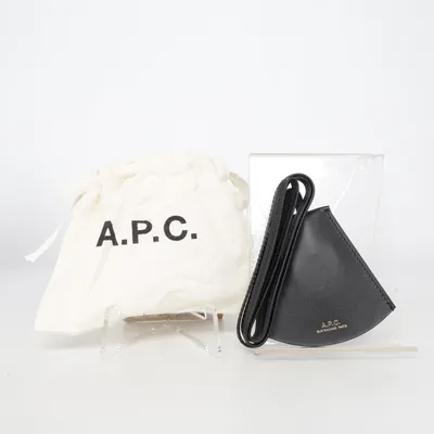 Bag accessories (Black) from A.P.C. Leather