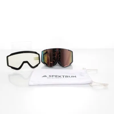 Skidglasögon (Vit, Svart) från Spektrum