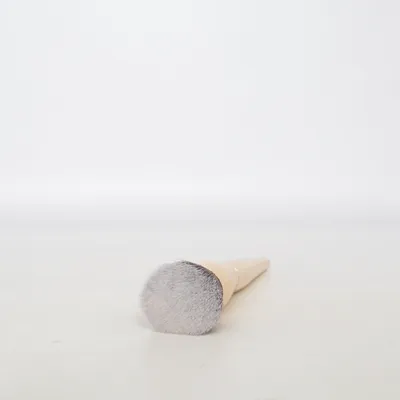 Make-up Pinsel (Braun, Gold)