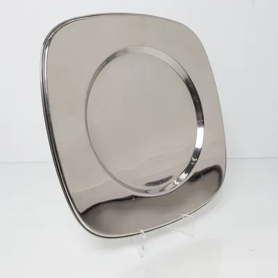 Serveringsfat (Silverfärgad)