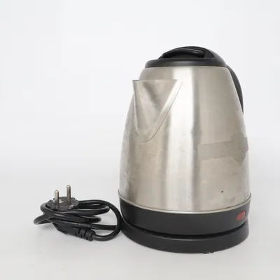Electric kettle (Silver, Black) from Rusta