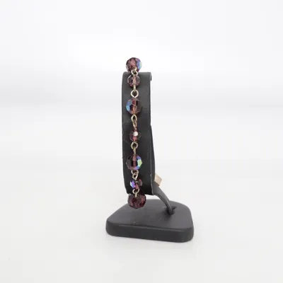 Bracelet (Purple, Multicolored) from Snö of Sweden Unknown metal