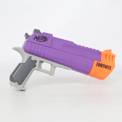Leksakspistol (Lila, Orange, Grå) från Nerf