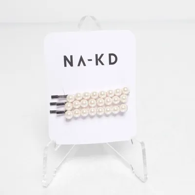 Hårspänne (Vit, Grå) från NA-KD