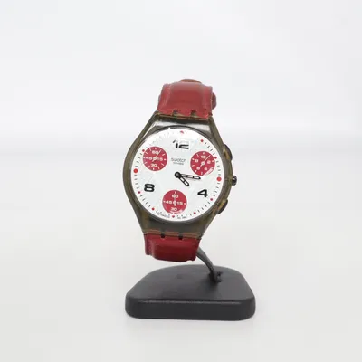 Polshorloge (Rood, Wit) van Swatch