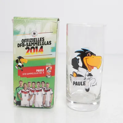 Drinking glass (Transparent, Multicolored) from Deutscher Fussball-Bund