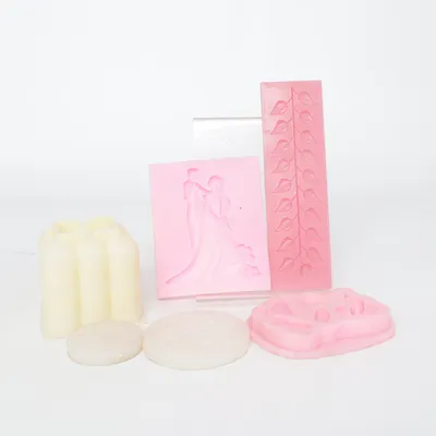 Chocoladevormen (Roze, Transparant)