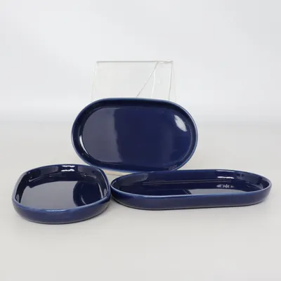 Serving platter (Blue) from Flying Tiger