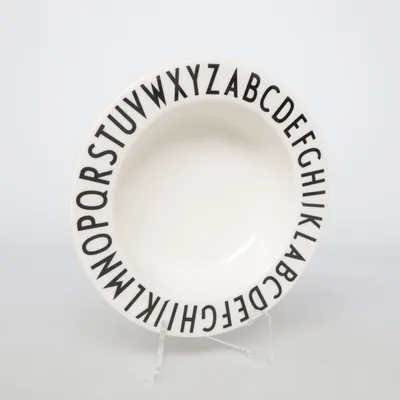 Bowl (White, Black) from Design Letters
