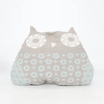 Coussin décoratif (Marron, Bleu) de David Fussenegger Coton, Viscose