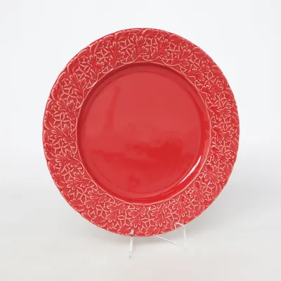 Assiette (Rouge) de Mateus