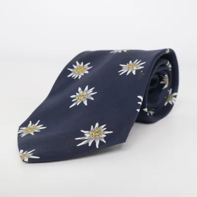 Tie (Blue, Multicolored) from Christian Fischbacher Silk