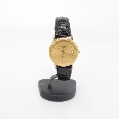 Wristwatch (Black, Gold) from Tissot