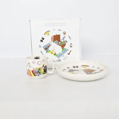 Set de vaisselle pour enfant (Moomintroll) de Moomin by Arabia