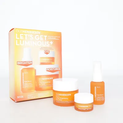 Skincare set (Let's Get Luminous) van Olehenriksen