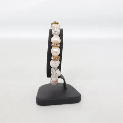 Armband (Pink) von Pearls for Girls Unbekanntes Metall