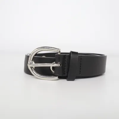 Belt (Black) from 24Colours Metallic fiber, Polyurethane