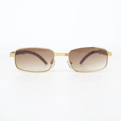 Solbriller (Brun, Guld)