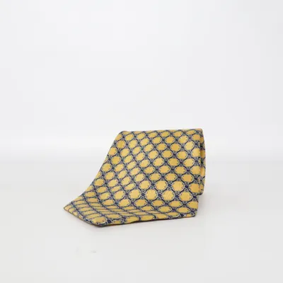 Stropdas (Geel, Blauw) van Rosa Polyester