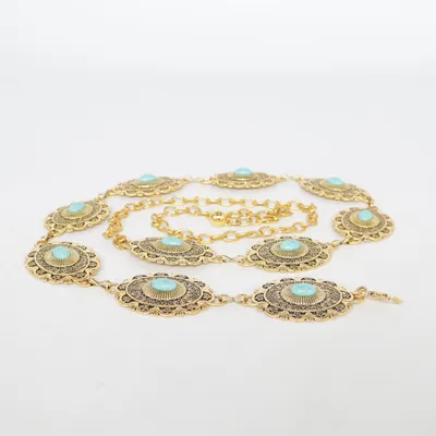 Ceinture (Or, Turquoise)