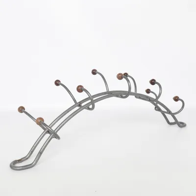 Patère  (Marron, Gris)