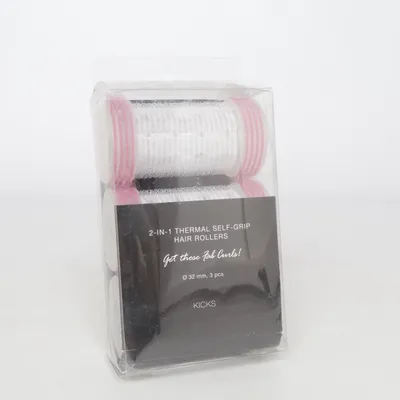 Hair rollers (2-In-1 Thermal Self-Grip Hair Rollers) from Kicks