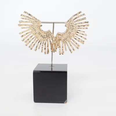 Earrings (Gold) Unknown metal