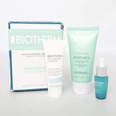 Hudvårdsset (Blå, Grön, Vit) från Biotherm