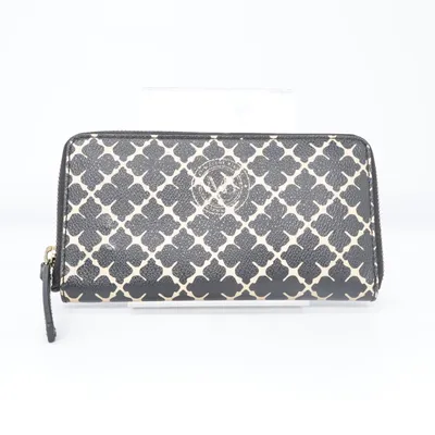 Wallet (Black, Beige) from By Malene Birger
