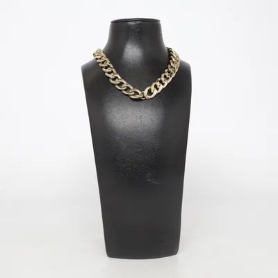 Necklace (Gold) from Claire's Unknown metal