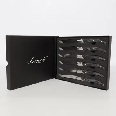 Knivset (Svart) från Laguiole