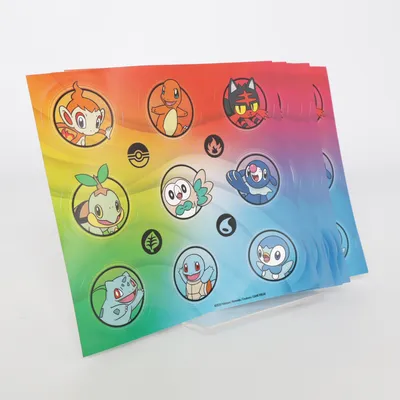 Klistermærker (Flerfarvet) fra Pokémon