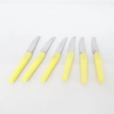 Smörkniv (Gul, Silverfärgad) från Solingen
