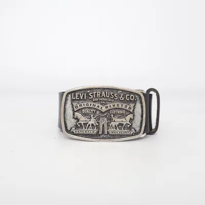 Ceinture (Noir) de Levi Strauss & Co Cuir