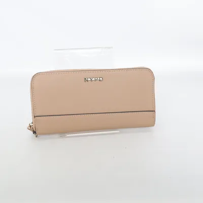 Wallet (Beige) from NYPD Polyester, Polyurethane