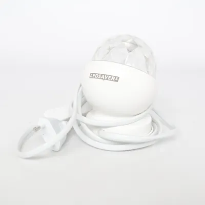 Lumière de disco (Transparent, Blanc) de Ledsavers
